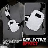 Mini Sling Bag for Men-Crossbody Bag with Shoulder Straps for Women-Multipurpose Keyholder Travel Backpack for Hiking