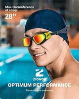 ZIONOR G1 Polarized Swimming Goggles for Unisex Adult Women Anti Fog 100% Anti UV Diving Goggles