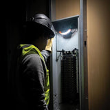 Klein Tools KHH56308 Rechargeable LED Wide-Beam Headlamp for Klein Tools Hard Hats, 770 Lumens, for Work, Battery and Mount Included