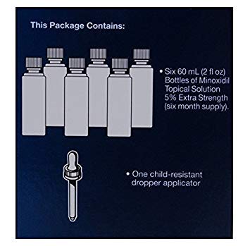 12-Month Kirkland Extra Strength Minoxidil Topical Solution USP 5% Hair Regrowth