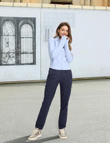 TBMPOY Women's Hiking Cargo Pants Lightweight Water Resistant Quick Dry Fishing Camping Travel Work Pant with 6 Pockets