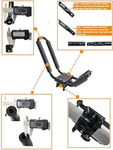 A01 Kayak Roof Rack for SUV Car Top Roof Mount Carrier J Cross Bar Canoe Boat (1 Pairs)