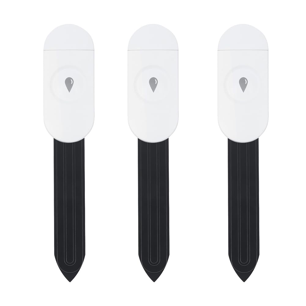 Haozee Intelligent Soil Moisture Sensor, 3 Pack, Zigbee Hub Required