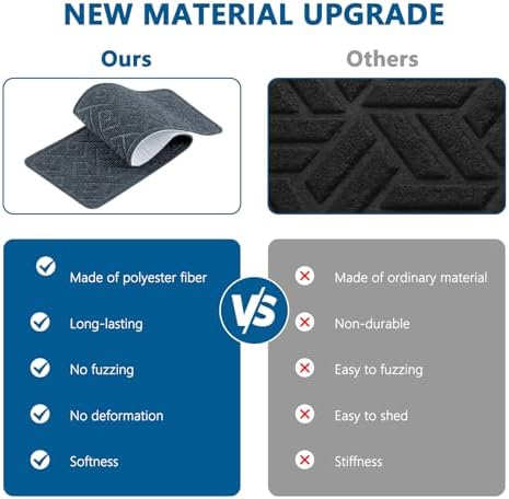 Stair Treads for Wooden Steps Indoor, 15 Pack 8" X 30" Non Slip Carpet Stair Treads with Reusable Adhesive for Kids Elders and Dogs, Surface Polyester TPR Backing Stair Rugs