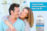 CRYSTAL PEAKS NUTRITION Cholesterol Supplement - All-Natural Ingredients to Support Normal Colesterol Levels. Supports Optimal Circulation. 60 Capsules