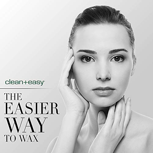 Clean + Easy Roll On Wax Kit (120V) - Complete Waxing Face and Body Hair Removal, Wax Roller Kit for Flawless Skin, Top Pick for Estheticians