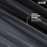 ENO SingleNest Hammock - Lightweight, 1 Person Portable Hammock - for Camping, Hiking, Backpacking, Travel, a Festival, or The Beach - Black/Charcoal