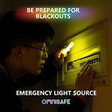 48 Ultra Bright Large Glow Sticks with 48 Black PE String, Multi Use Colourful 6 Inch Glowsticks for Parties, Camping, Emergency Glow Sticks For Blackout, Long-lasting Lighting Waterproof and