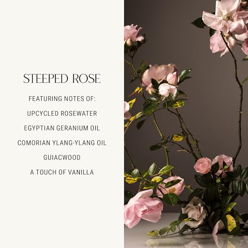 Homecourt Hand Wash, Gently Cleanses & Hydrates, Removes Dirt & Debris Without Irritating Skin, Clean Formula, Steeped Rose, 12 fl oz