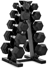 CAP Barbell Dumbbell Set with Rack | Multiple Options in 150lbs and 210lbs