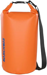 MARCHWAY Floating Waterproof Dry Bag Backpack 5L/10L/20L/30L/40L, Roll Top Sack Keeps Gear Dry for Kayaking, Rafting, Boating, Swimming, Camping, Hiking, Beach, Fishing