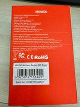 3 Pieces MINISO X28 AI Translation Earbuds Open Ear Wireless Bluetooth Earbuds OWS Support 150 Languages Real Time Translation Sports Headphones IPX5 Waterproof for Travel Business Learning Meeting Black