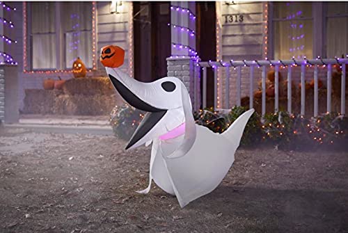Nightmare Before Christmas Zero Dog Inflatable 4.3 ft long x 2.7 ft height