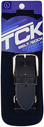 TCK Baseball or Softball Sock/Belt Combo- Youth & Adult Sizes for Boys and Girls Men and Women