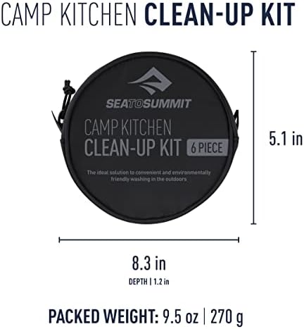 Sea to Summit Camp Kitchen Clean-Up Kit 6 Piece S