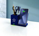 SOAR NFL Unisex Wireless Charging Stand and Desktop Organizer