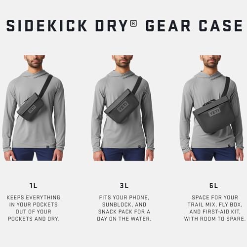 YETI Sidekick Dry Waterproof Gear Case and Bag Accessory