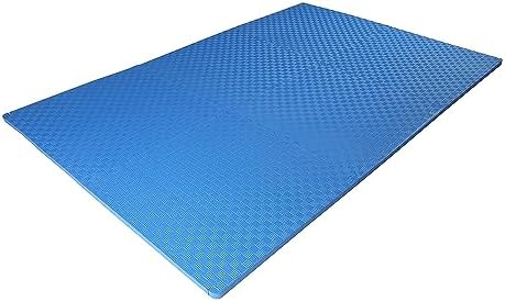 BalanceFrom Puzzle Exercise Mat with EVA Foam Interlocking Tiles for MMA, Exercise, Gymnastics and Home Gym Protective Flooring, Multiple Sizes and Colors