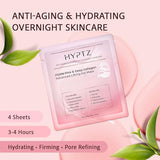 realori Salmon DNA PDRN Collagen Face Mask – Korean Skincare Hydrogel Overnight Collagen Face Mask for Glass Skin – Lifting, Firming, Moisturizing & Pore Refining – 4 Jelly Masks for Women and Men