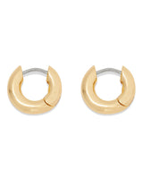 gorjana - Lou Huggies 1/2" Drop - 18k Gold Plated for Women