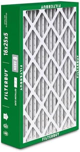 Filterbuy 16x25x5 Air Filter MERV 8 Dust Defense (4-Pack), Pleated HVAC AC Furnace Air Filters for Honeywell FC100A1029, Lennox X6670, Carrier, & More (Actual Size: 15.75 x 24.75 x 4.38 Inches)