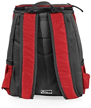 PICNIC TIME Disney Mickey Mouse PTX Backpack Cooler, Soft Cooler Backpack, Insulated Lunch Bag, (Red with Gray Accents)