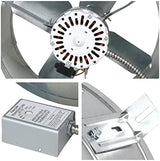 CX2500 Gable Mount Power Attic Ventilator with 3.0-Amp 60-Hz Motor and 14-Inch Blade