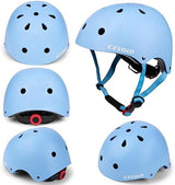 Kids Bike Helmet,Toddler Skateboard Helmets for Ages 2-3-5-8-14 Years Boys Girls，Adjustable Multi-Sport Bicycle Skateboarding Football Roller Skating Scooter Rollerblade Balance Bike Helmet