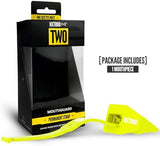 Nxtrnd Two Football Mouth Guard, Football Mouthpiece with Strap, Fits Adult & Youth (Neon Yellow)