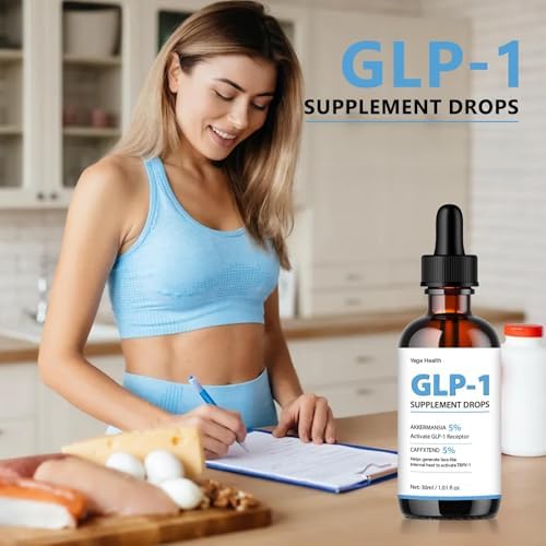 GLP-1 Drops for Men and Women, Fast and Easy to Use,1 Fl Oz