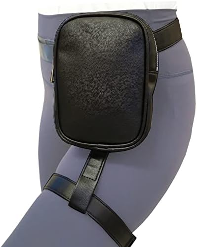 Larswon Women's Waist Pack, Black, Small