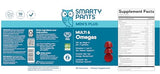 SmartyPants Men's Multivitamin Gummies - Improved Formula: Omega 3 (DHA/EPA), Methylfolate, Vitamin D3, C, Vitamin B12, B6, Vitamin A, K, Zinc & Selenium, Gluten Free, 90 Count (30 Day Supply)