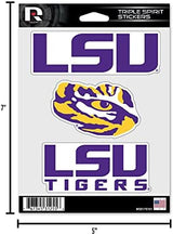 Rico Industries NCAA Alabama Design Triple Sticker Sheet