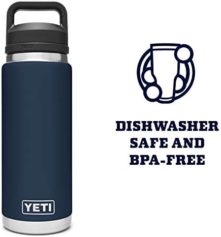 YETI Rambler 26 oz Bottle, Vacuum Insulated, Leakproof, Stainless Steel with Chug Cap