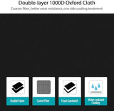 Heavy Duty 16" Folding Stool - 440LB Capacity Lightweight Aluminum Alloy, 2.08lbs Collapsible Camping Chair for Outdoor, BBQ, Travel