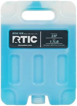 RTIC Refreezable Reusable Cooler Ice Packs Cold Ice Chest Pack Long-Lasting Break-Resistant for Food, Drink, Travel and Storage, 2 Pack