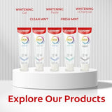 Colgate Total Whitening Toothpaste with Fluoride, 10 Benefits Including Sensitivity Relief and Stain Removal, Mint, 5.1 ounces (4 Pack)