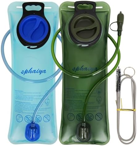 Hydration Bladder 2L-3L Water Storage Bag Reservoir,Military Hydration Pack Replacement for Hiking Biking Climbing Cycling Running Camping Backpack