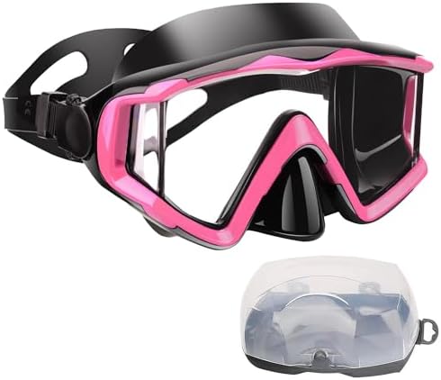 Diving mask Anti-Fog Swimming Snorkel mask Suitable for Adults Scuba Dive Swim Snorkeling Goggles Masks