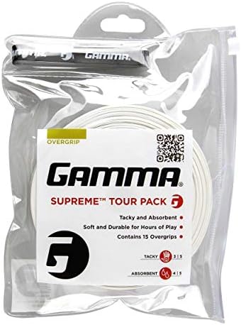 Sports Supreme OG, Tennis Overgrip, Pickleball, Squash, Badminton, and Racquetball Racquets, Grip for Hunting, Hockey, Baseball, Multiple Colors and Sizes, Versatile