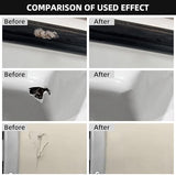 Globalcom Fiberglass Boat Repair Kit, Gel Coat Repair Kit for Boats, Marine Fiberglass Repair Kit for Boats, Epoxy Filler for Boats, Fiberglass Repair Kit Fix Holes Chips Pit Cracks (Color Match)