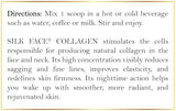 Coco March Silk Face Collagen – High-Absorption Molecular Collagen & Silk Sericin Protein – 20g Protein, No Taste, Dissolves Instantly – Supports Skin, Hair, Nails & Joint Health – 30-Day Supply