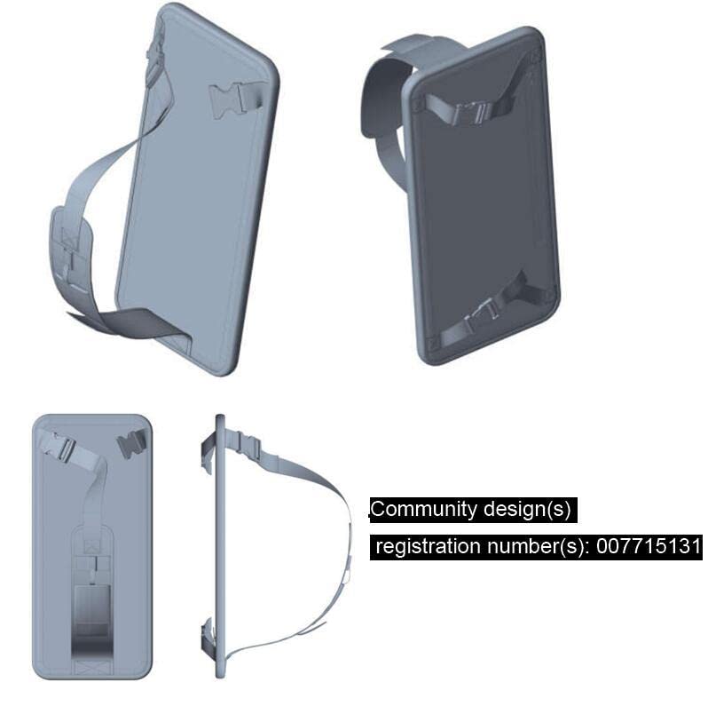 LISEFURE Skateboard Bag Skateboard Strap Backpack Universal Portable Skateboard Bag (blue)