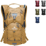 Teton Oasis Hydration Backpack – Lightweight Water Pack with Bladder for Hiking, Running, Cycling, Biking – 18L/22L Sizes – Sewn-in Rain Cover – Fits Men and Women