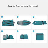 DOJUNS Hiking Backpack 15L Small Travel Backpack Lightweight Foldable Daypack Packable Camping Backpacks for Women Men (Blue)