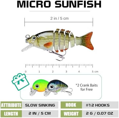 TRUSCEND Swimmax for Saltwater and Freshwater, Realistic Fishing Lures for Bass Trout Crappie Walleye Pike Bluegill Salmon, Swimbait for Bass Fishing, Amazing Fishing Gear Gifts for Family Fishing