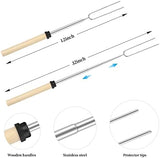 Camping Cooking Utensils Set, Stainless Steel Grill Tools, Camping BBQ Cookware Gear and Equipment for Travel Tenting RV Van Picnic Portable Kitchen Essentials Accessories