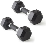 CAP Barbell Coated Dumbbell Weight | Multiple Options Pairs & Sets