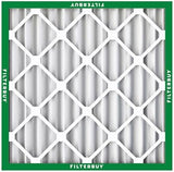 Filterbuy 24x24x2 Air Filter MERV 8 Dust Defense (4-Pack), Pleated HVAC AC Furnace Air Filters Replacement (Actual Size: 23.38 x 23.38 x 1.75 Inches)