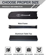 Camping Table Folding Portable Camp Side Table Aluminum Lightweight Carry Bag Beach Outdoor Hiking Picnics BBQ Cooking Dining Kitchen